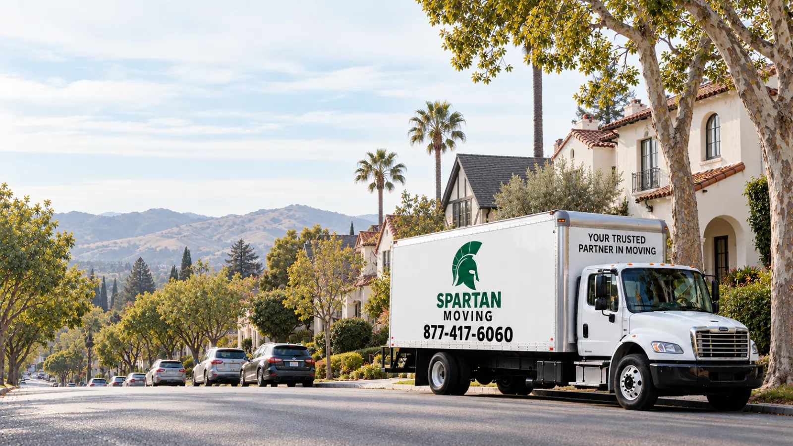 Illustration of San Jose, part of the Spartan Moving service area