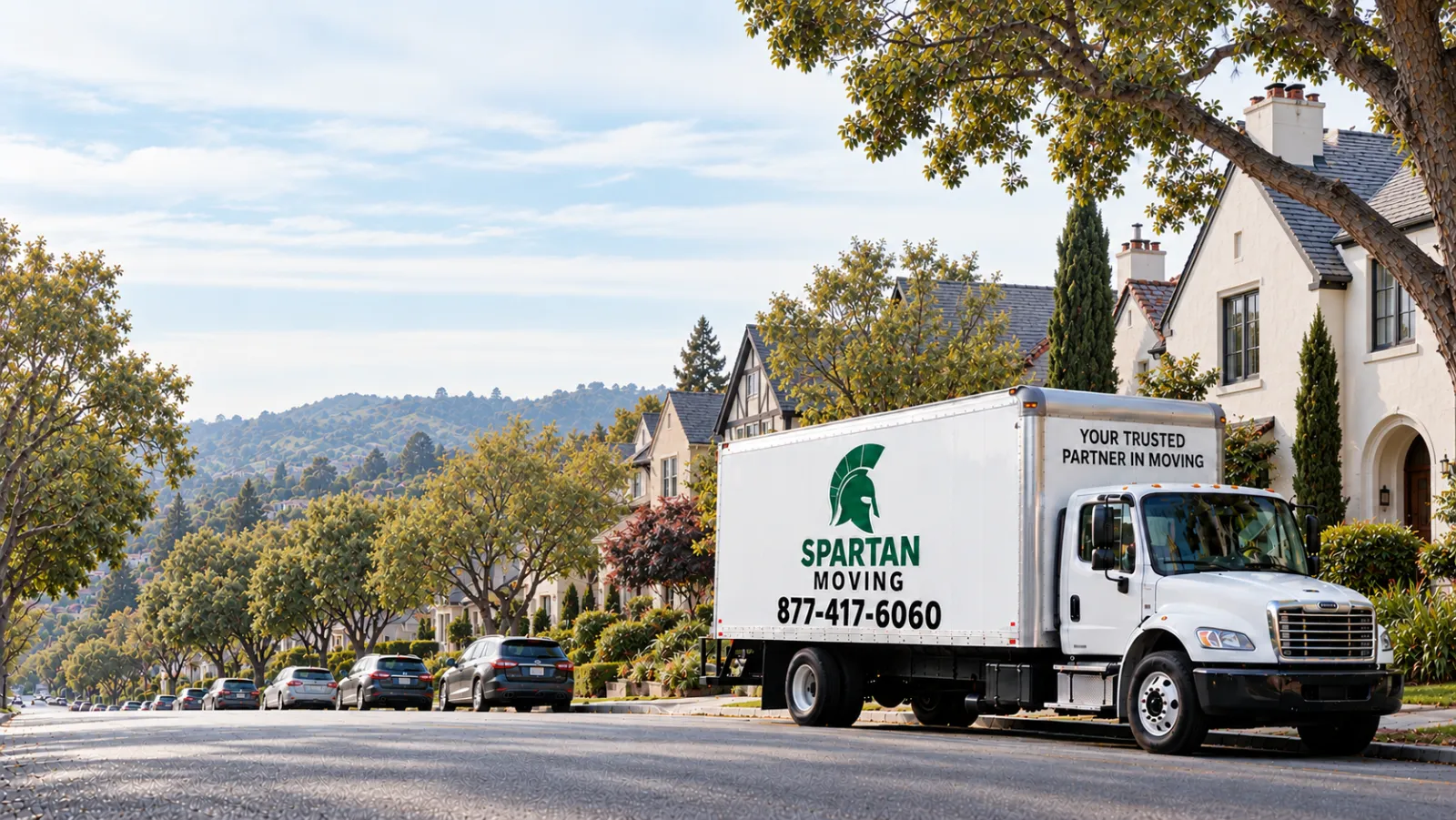 Illustration of San Mateo, part of the Spartan Moving service area