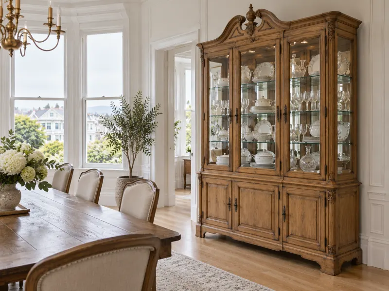 China cabinets and glass